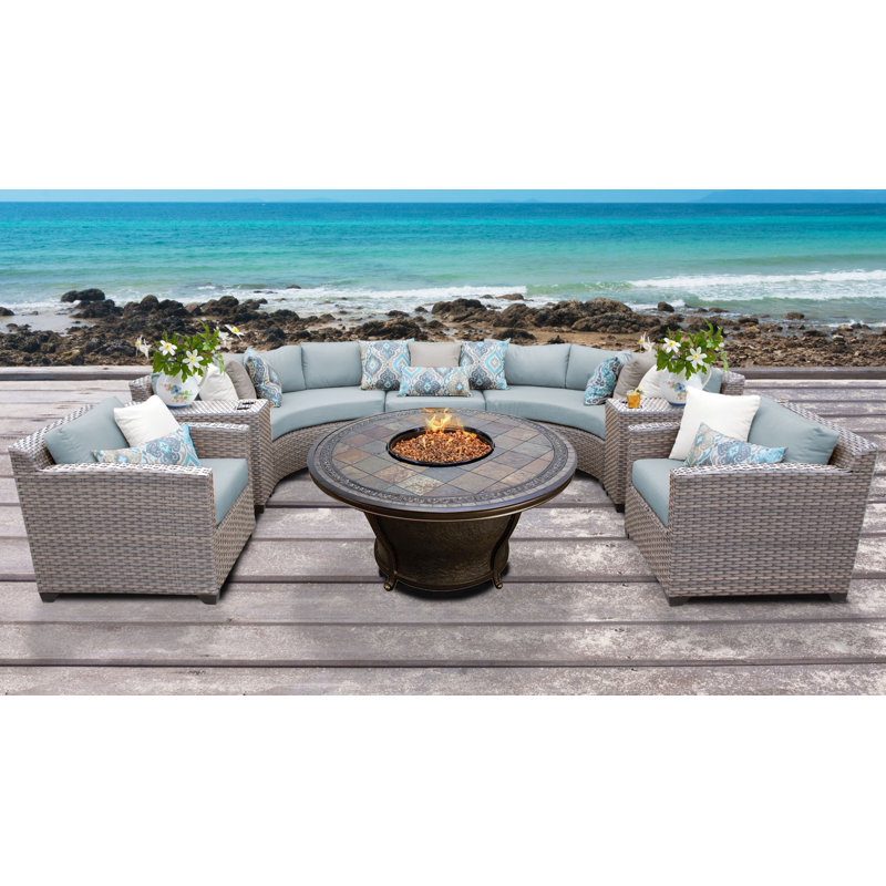 Merlyn 8 piece rattan sales